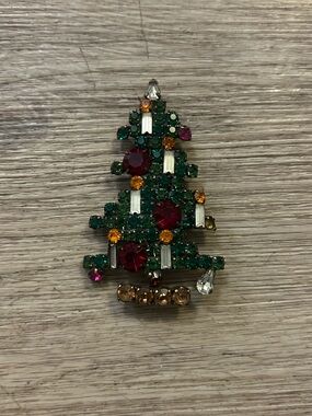 Albert Weiss Christmas Tree Brooch
